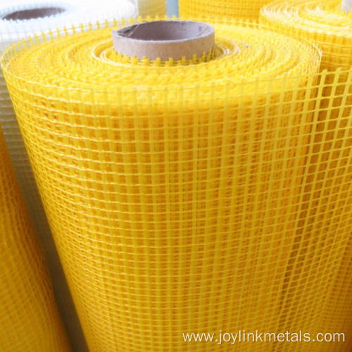 4*4 120g yellow alkali emulsion glass fiberglass mesh